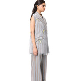 'GOLD RUSH' EMBELLISHED VEST - Kanika Goyal Label