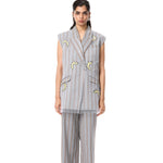 'GOLD RUSH' EMBELLISHED VEST - Kanika Goyal Label
