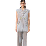 'GOLD RUSH' EMBELLISHED VEST - Kanika Goyal Label