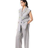 'GOLD RUSH' EMBELLISHED VEST - Kanika Goyal Label