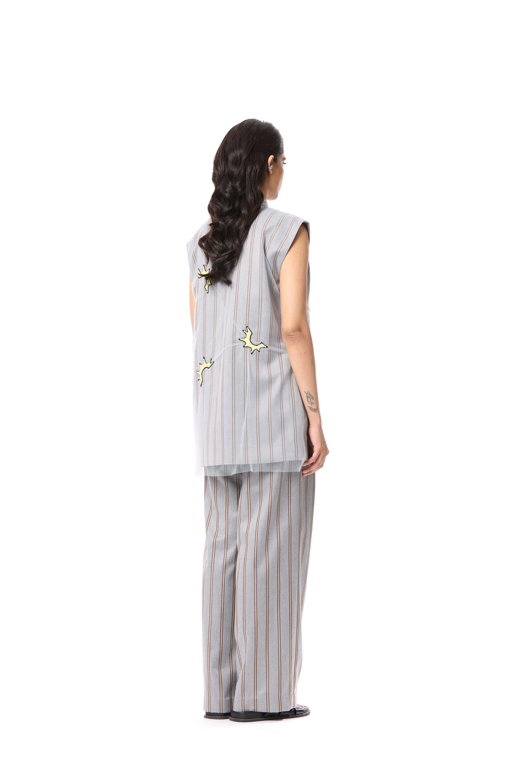 'GOLD RUSH' EMBELLISHED VEST - Kanika Goyal Label