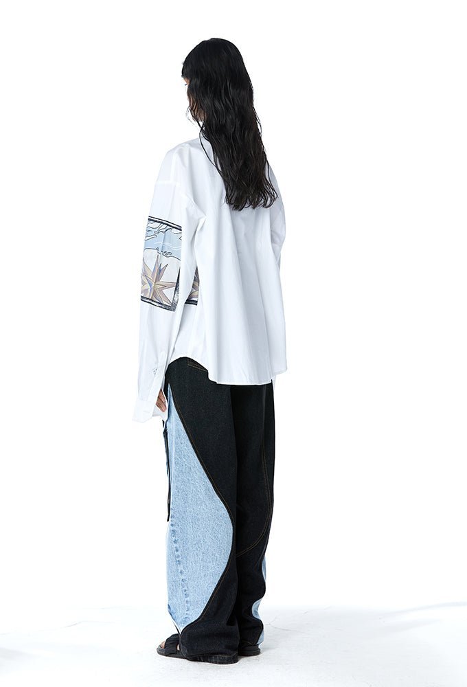 ‘GRAPHIC MONOGRAM’ Shirt - Kanika Goyal Label