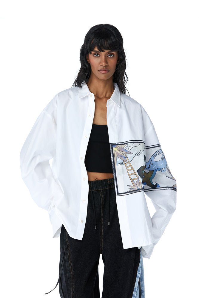 ‘GRAPHIC MONOGRAM’ Shirt - Kanika Goyal Label