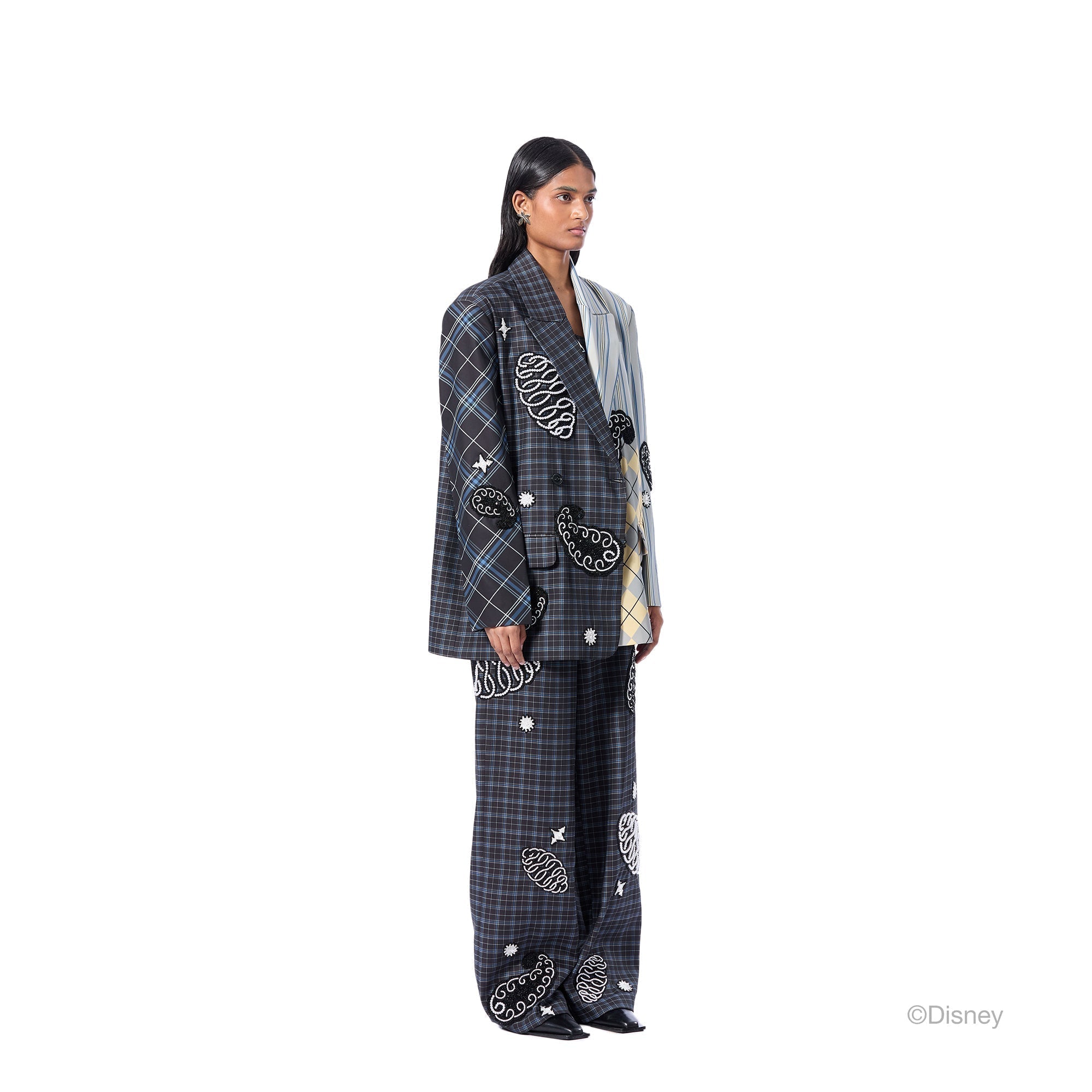 GRID TALE' BLAZER - Kanika Goyal Label