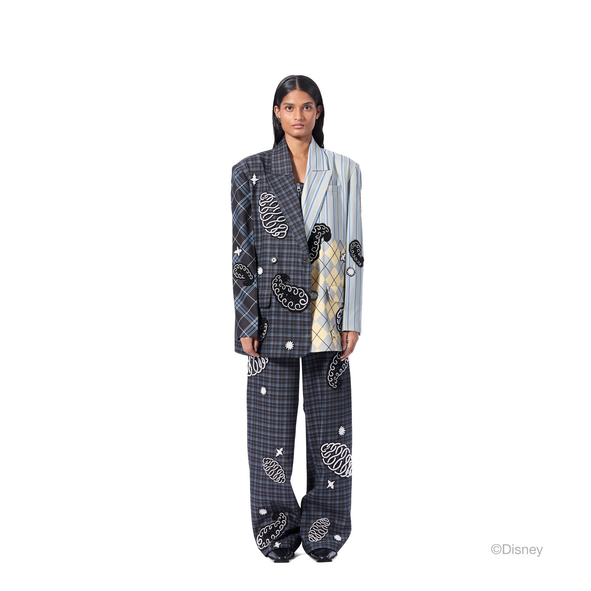 GRID TALE' BLAZER - Kanika Goyal Label