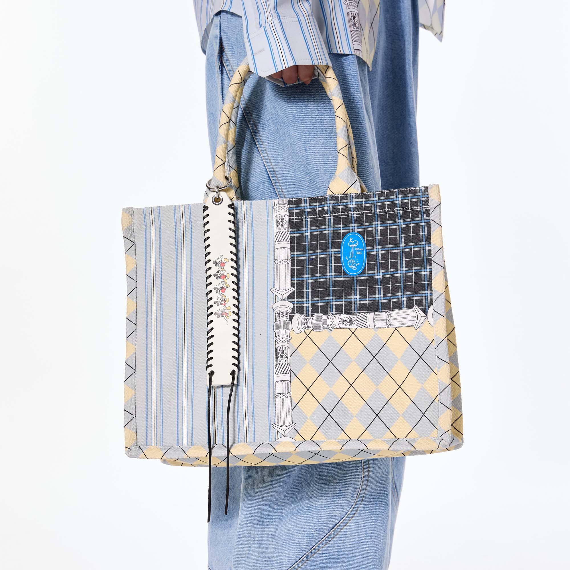 GRIDLOCKED' TOTE BAG - Kanika Goyal Label