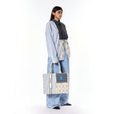 GRIDLOCKED' TOTE BAG - Kanika Goyal Label