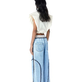 ‘HALCYON’ Draped Shirt - Kanika Goyal Label