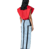 ‘HALCYON’ Draped Shirt - Kanika Goyal Label