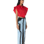 ‘HALCYON’ Draped Shirt - Kanika Goyal Label