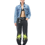 'HELION' DENIM PANTS - Kanika Goyal Label