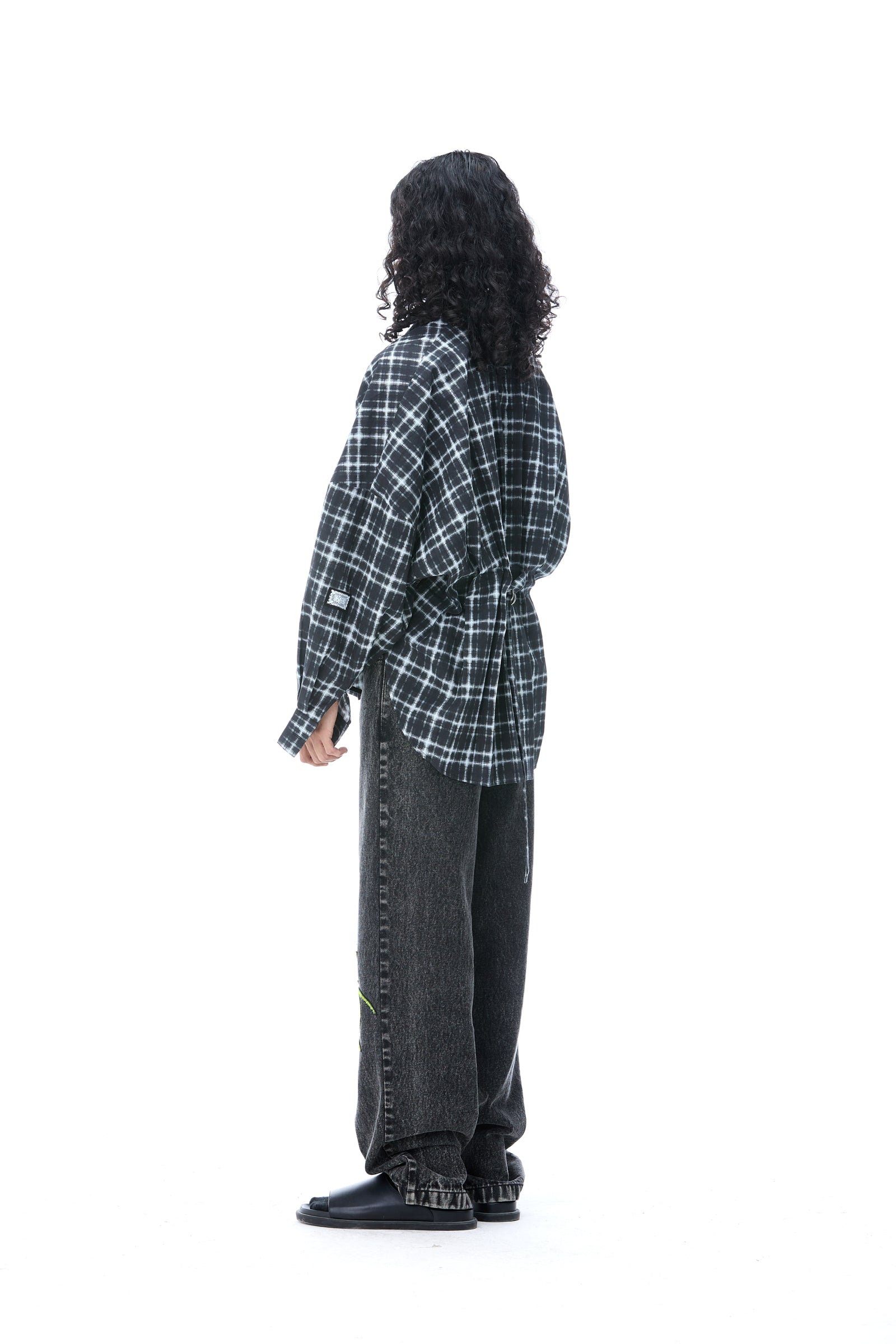 'HELION' DENIM PANTS - Kanika Goyal Label