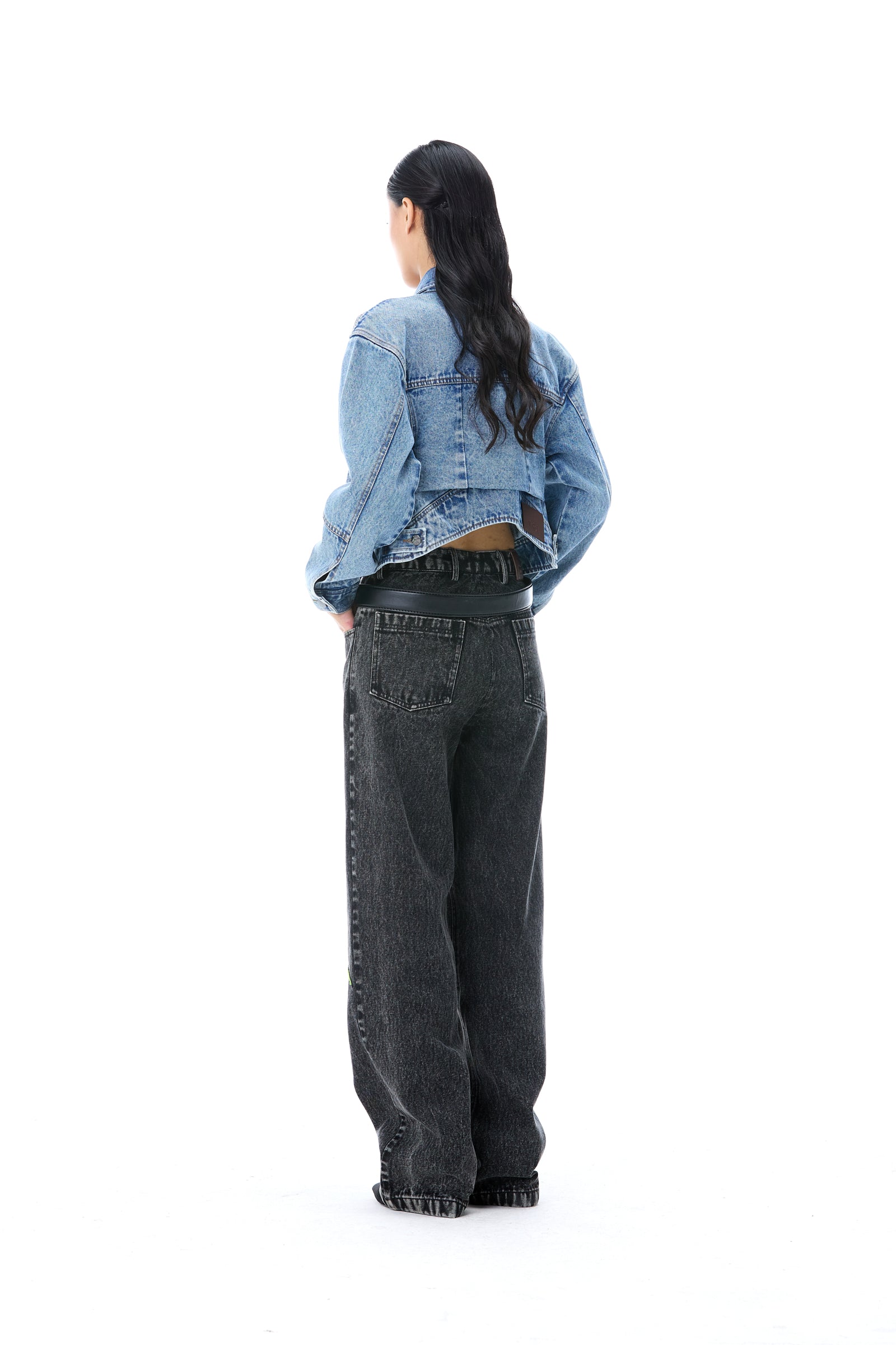 'HELION' DENIM PANTS - Kanika Goyal Label