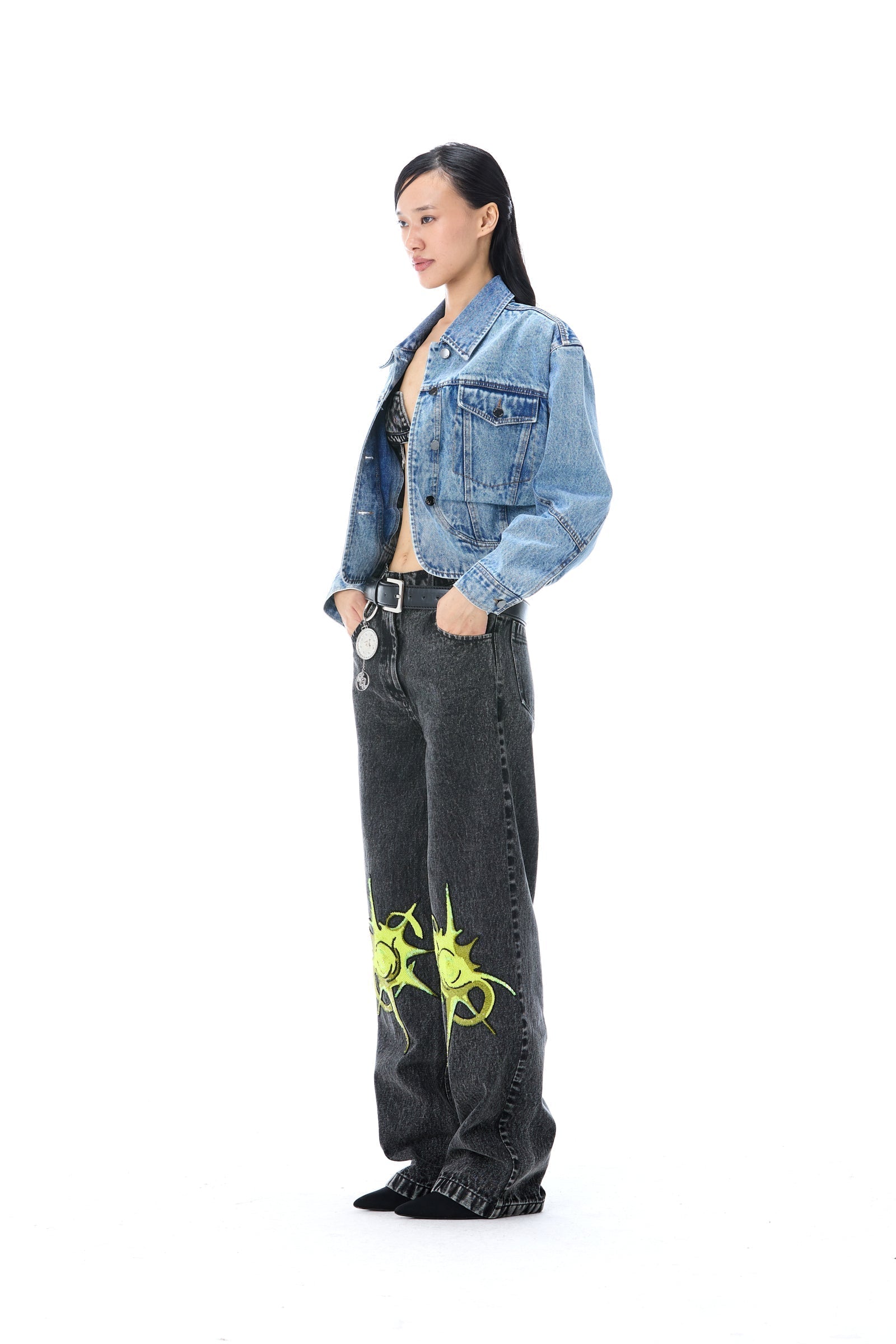 HELION' DENIM PANTS - Kanika Goyal Label