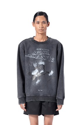 I DREAM TO TRAVEL BETWEEN DIMENSIONS' SWEATSHIRT - Kanika Goyal Label