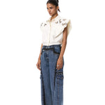 'IGNIA' EMBELLISHED SHIRT - Kanika Goyal Label