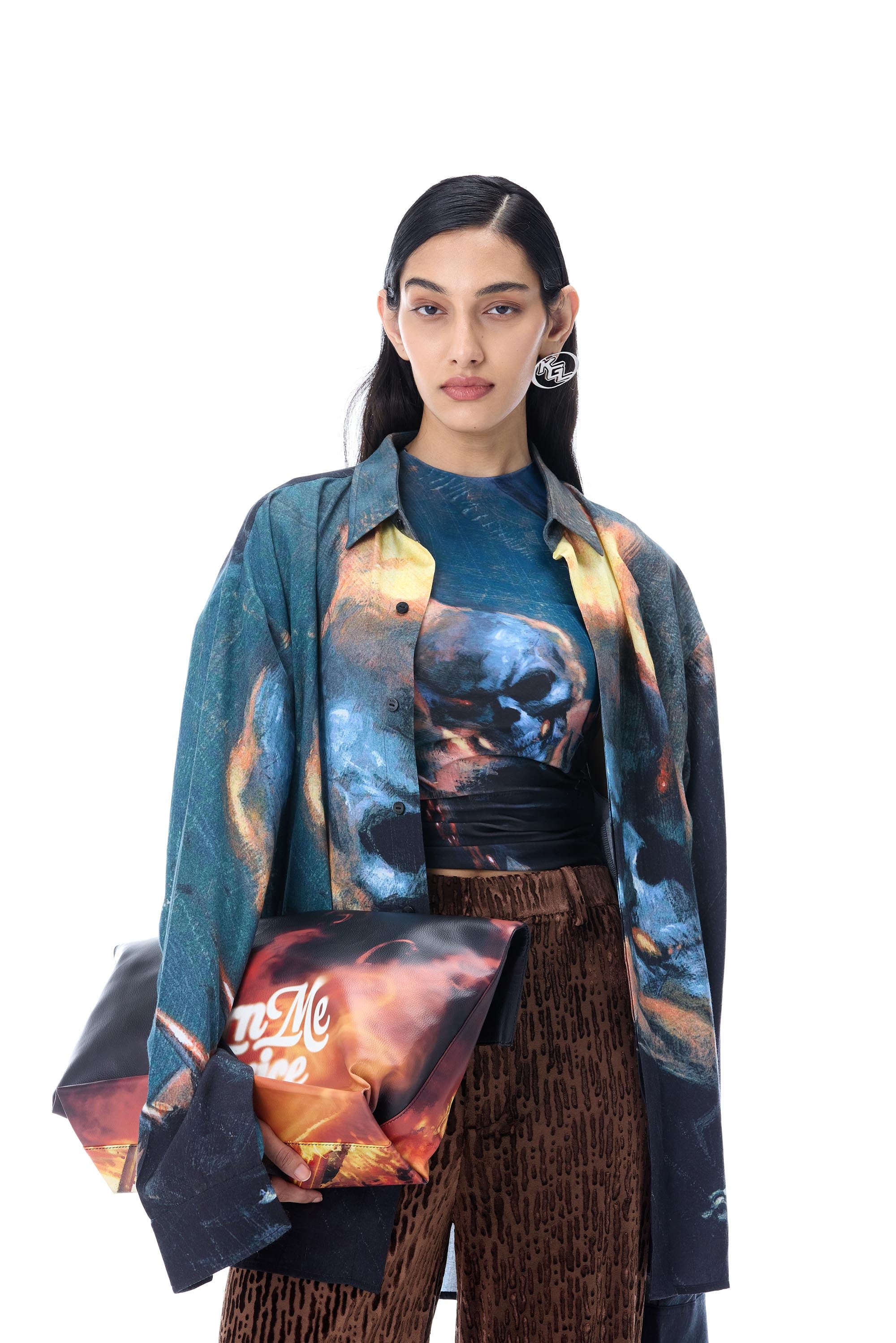 'INFERNAL LINK' SHIRT - Kanika Goyal Label