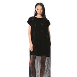 INK FALL' EMBELLISHED DRESS - Kanika Goyal Label
