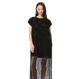 INK FALL' EMBELLISHED DRESS - Kanika Goyal Label