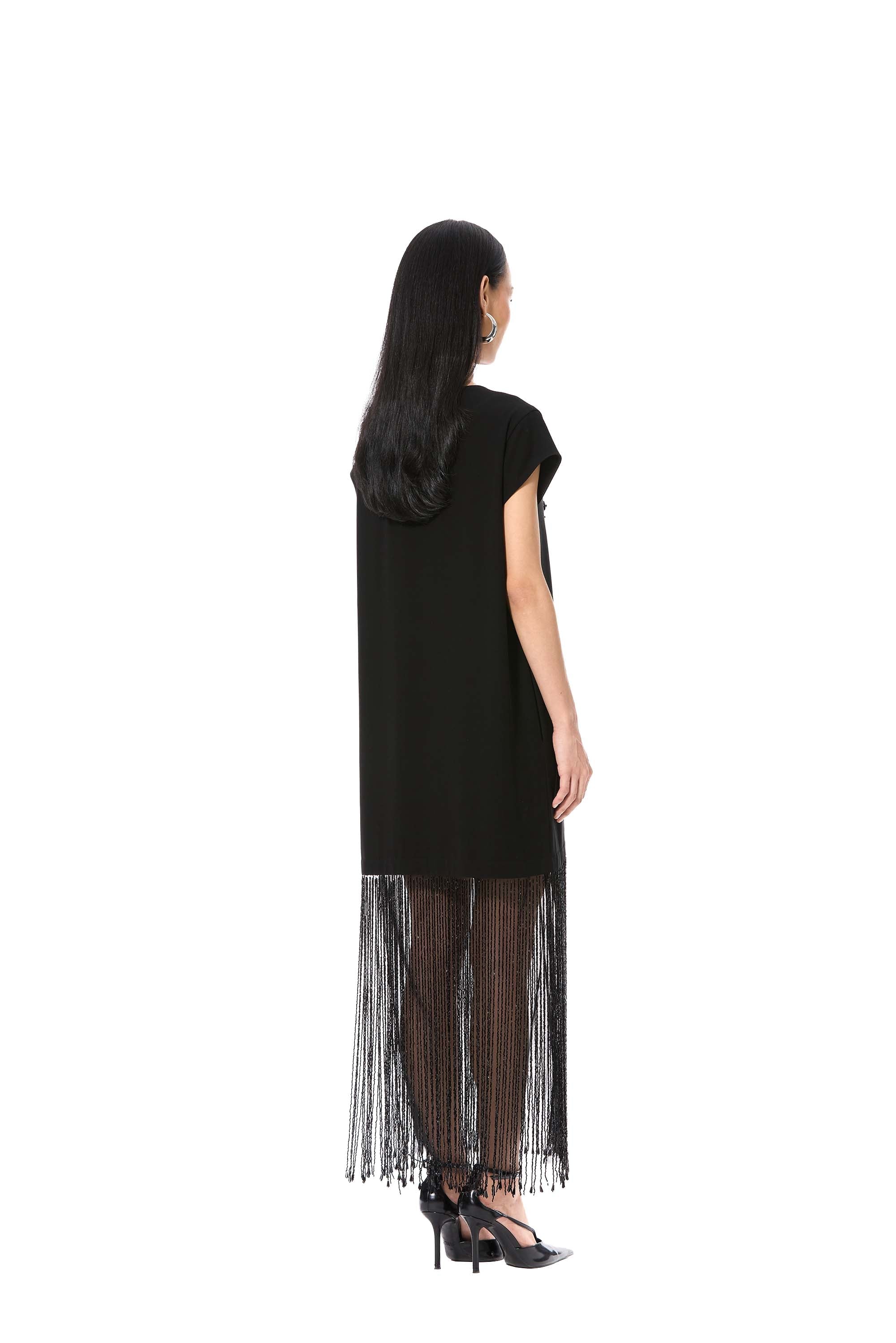 INK FALL' EMBELLISHED DRESS - Kanika Goyal Label
