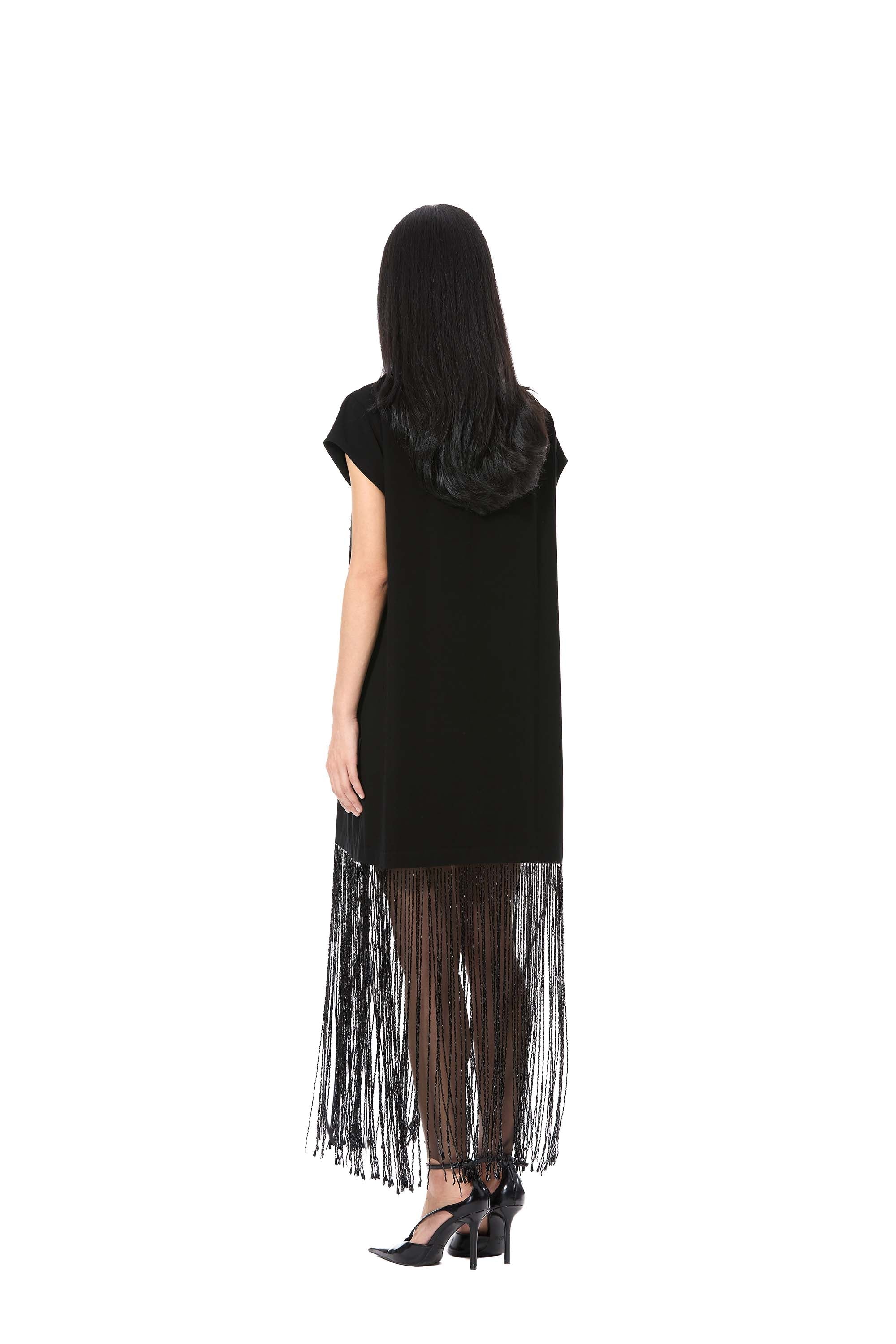 INK FALL' EMBELLISHED DRESS - Kanika Goyal Label