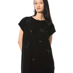 INK FALL' EMBELLISHED DRESS - Kanika Goyal Label