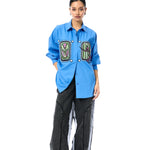 INKRUNE' BLUE SHIRT - Kanika Goyal Label