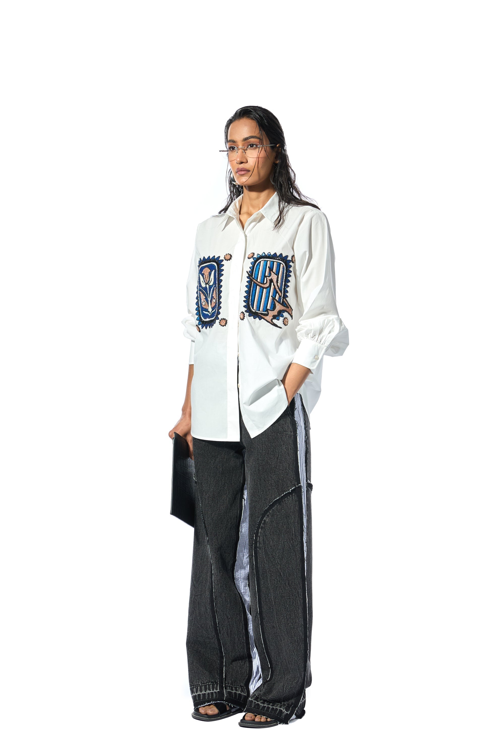 INKRUNE WHITE SHIRT - Kanika Goyal Label