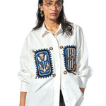 INKRUNE WHITE SHIRT - Kanika Goyal Label