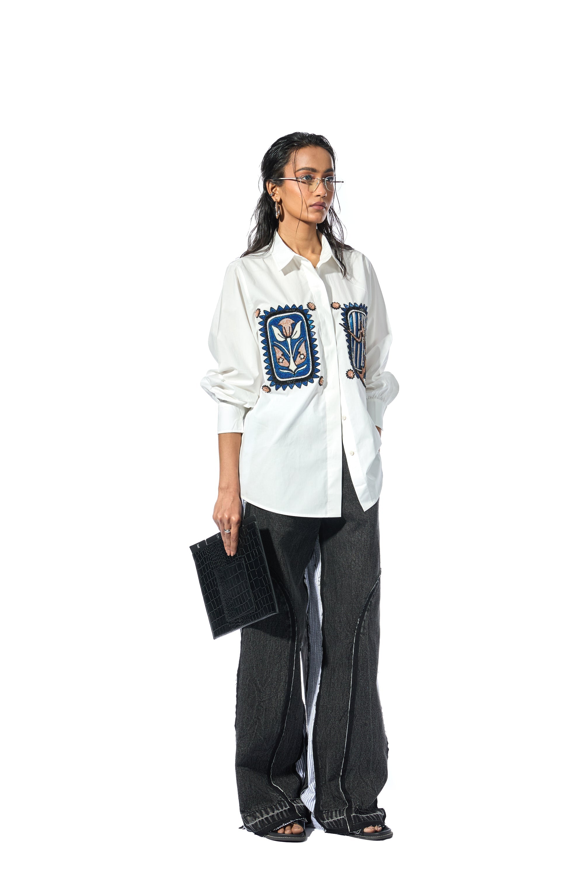 INKRUNE WHITE SHIRT - Kanika Goyal Label