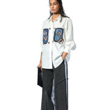 INKRUNE WHITE SHIRT - Kanika Goyal Label