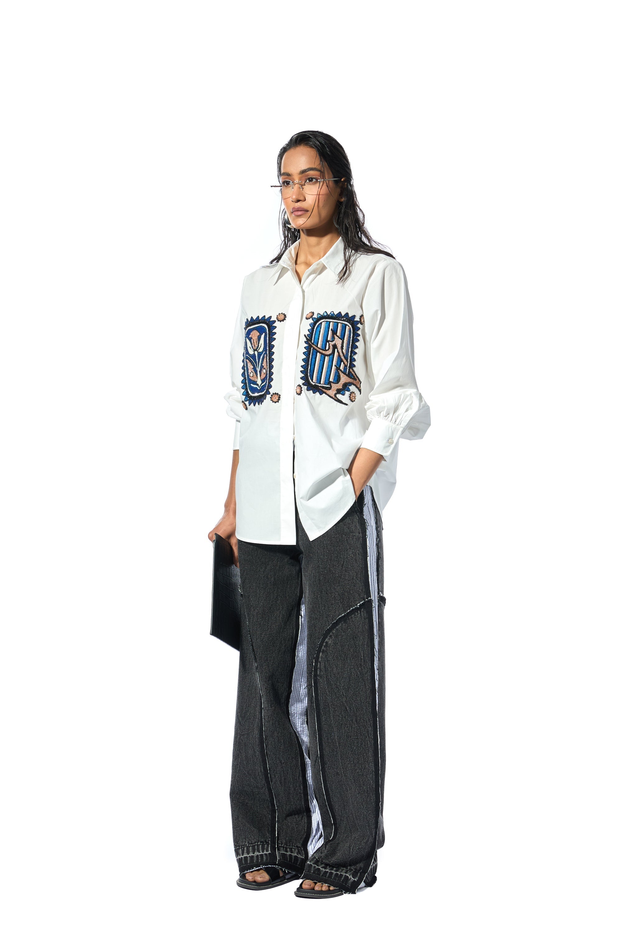 INKRUNE WHITE SHIRT - Kanika Goyal Label