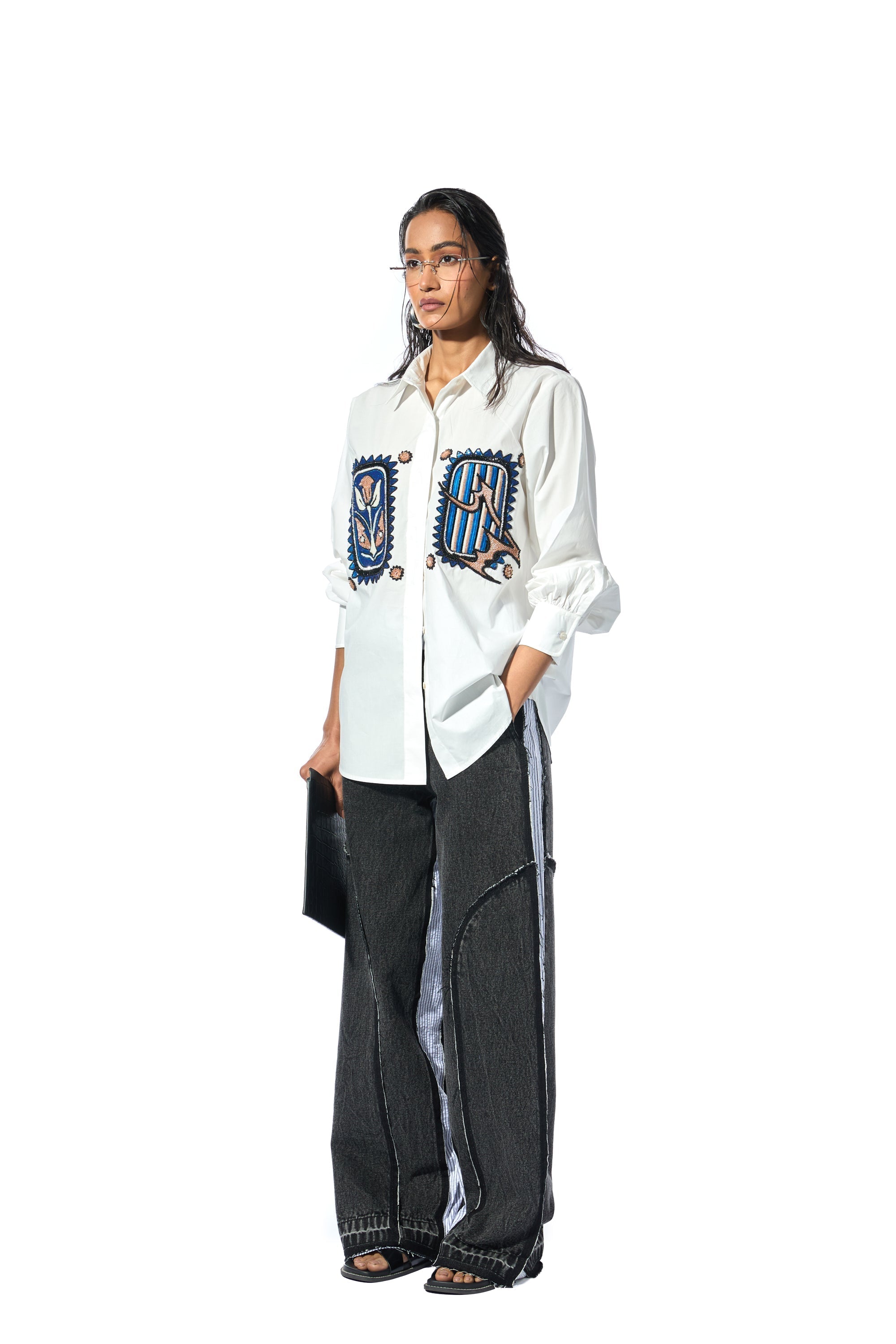 INKRUNE WHITE SHIRT - Kanika Goyal Label