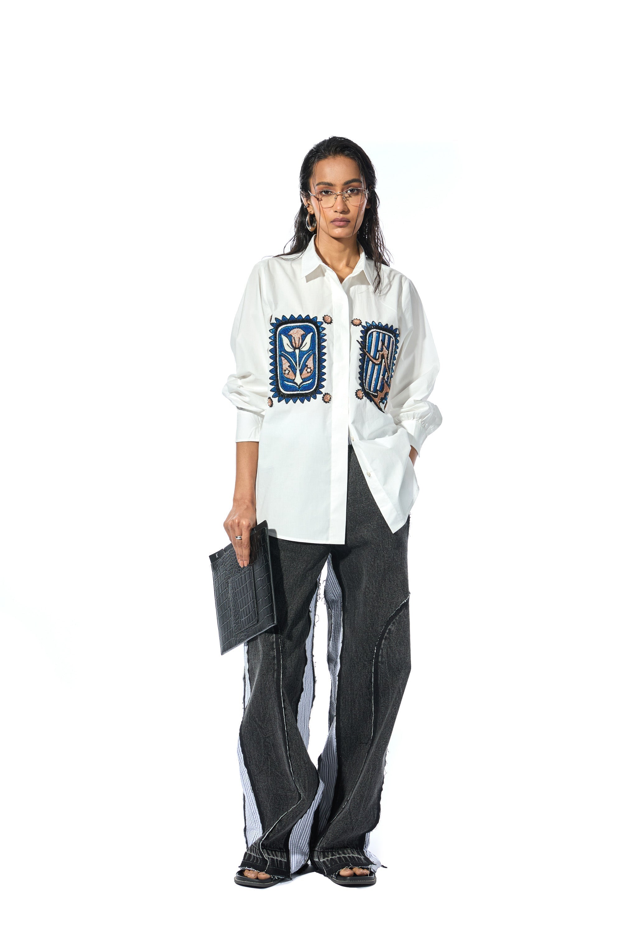 INKRUNE WHITE SHIRT - Kanika Goyal Label