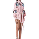 Iris Hand - Embellished Shirt Dress - Kanika Goyal Label
