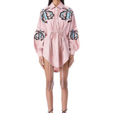 Iris Hand - Embellished Shirt Dress - Kanika Goyal Label