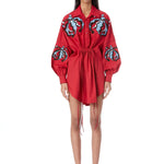 Iris' Hand - Embellished Shirt Dress - Kanika Goyal Label