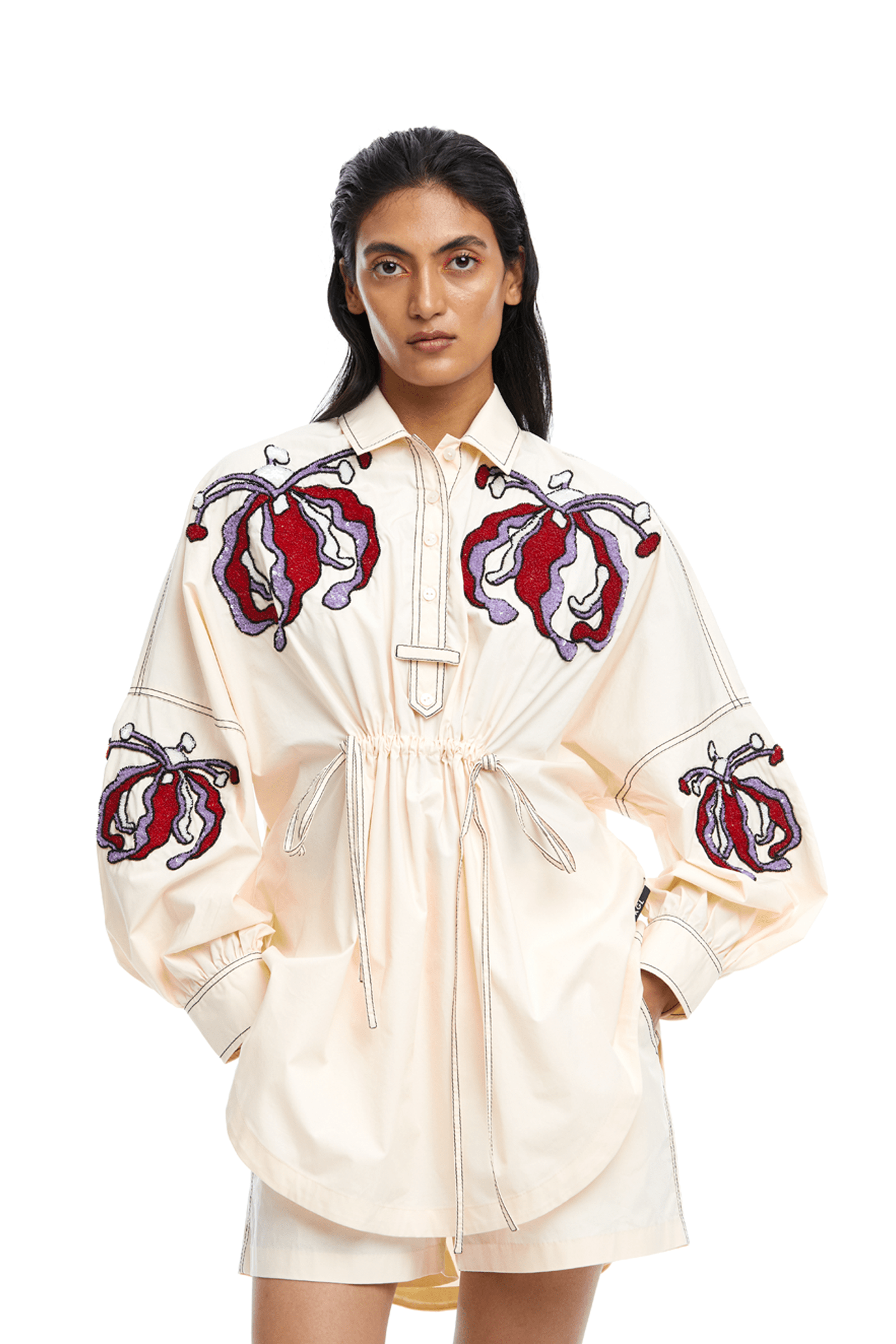Iris' Hand Embellished Shirt - Kanika Goyal Label