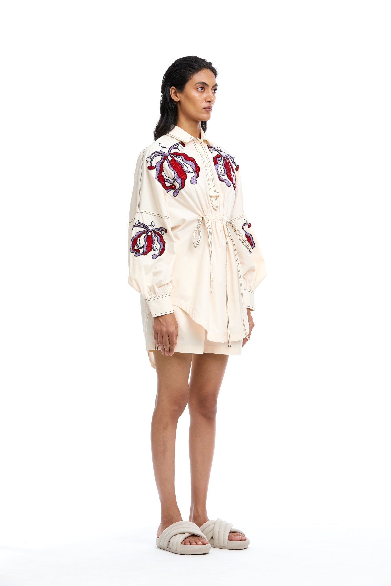 Iris' Hand Embellished Shirt - Kanika Goyal Label