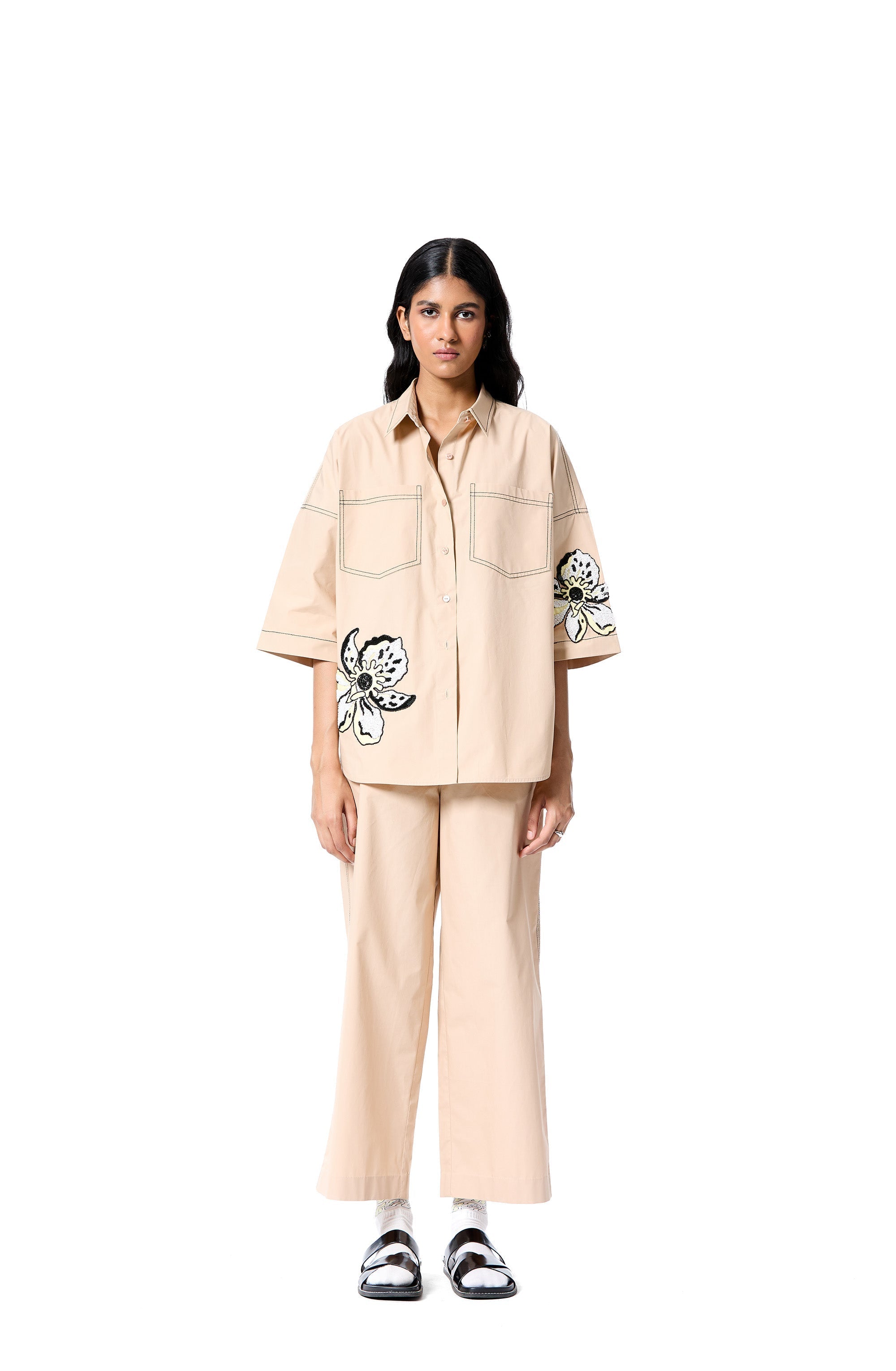IRIS STEM' SHIRT - Kanika Goyal Label