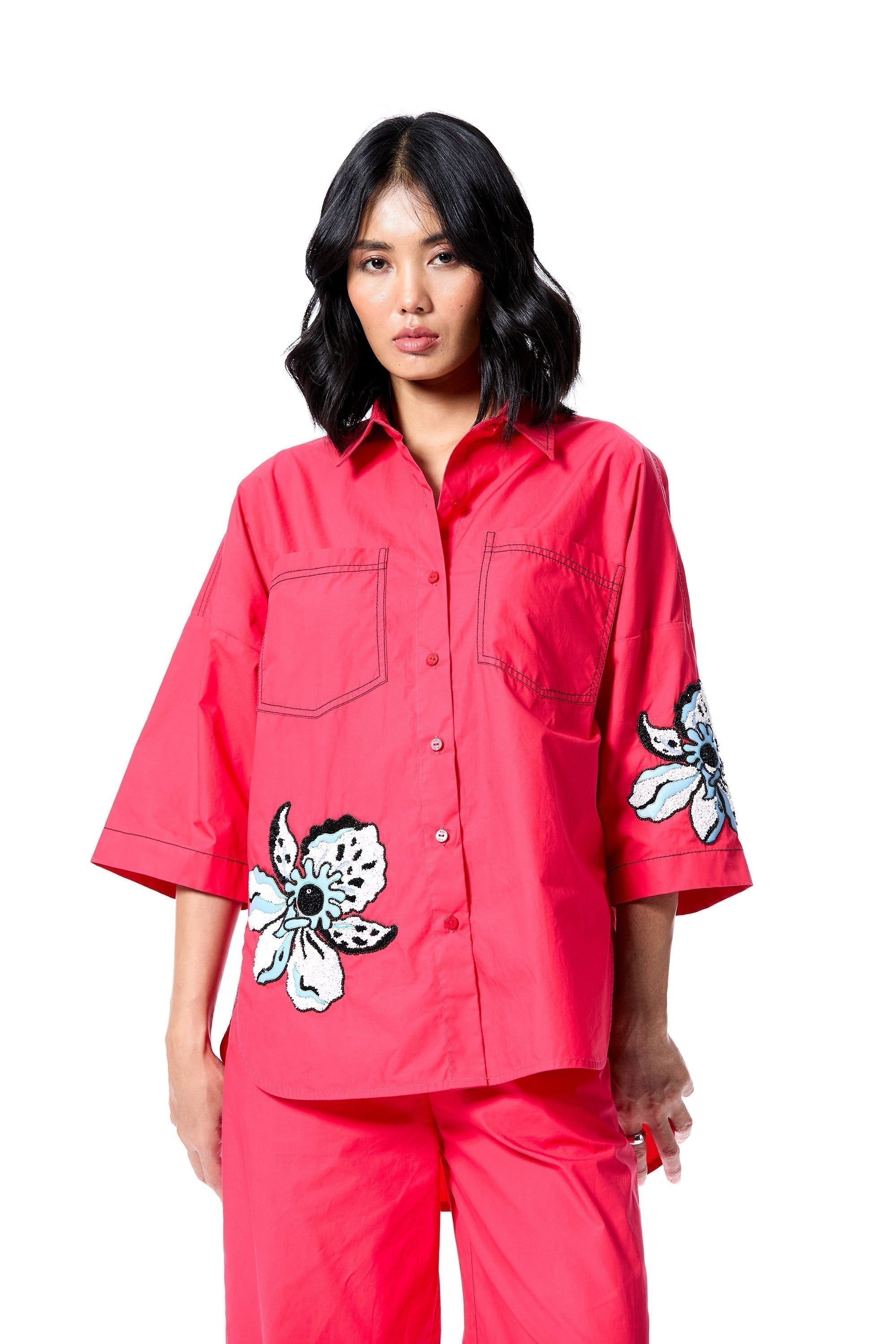 IRIS STEM' SHIRT - Kanika Goyal Label