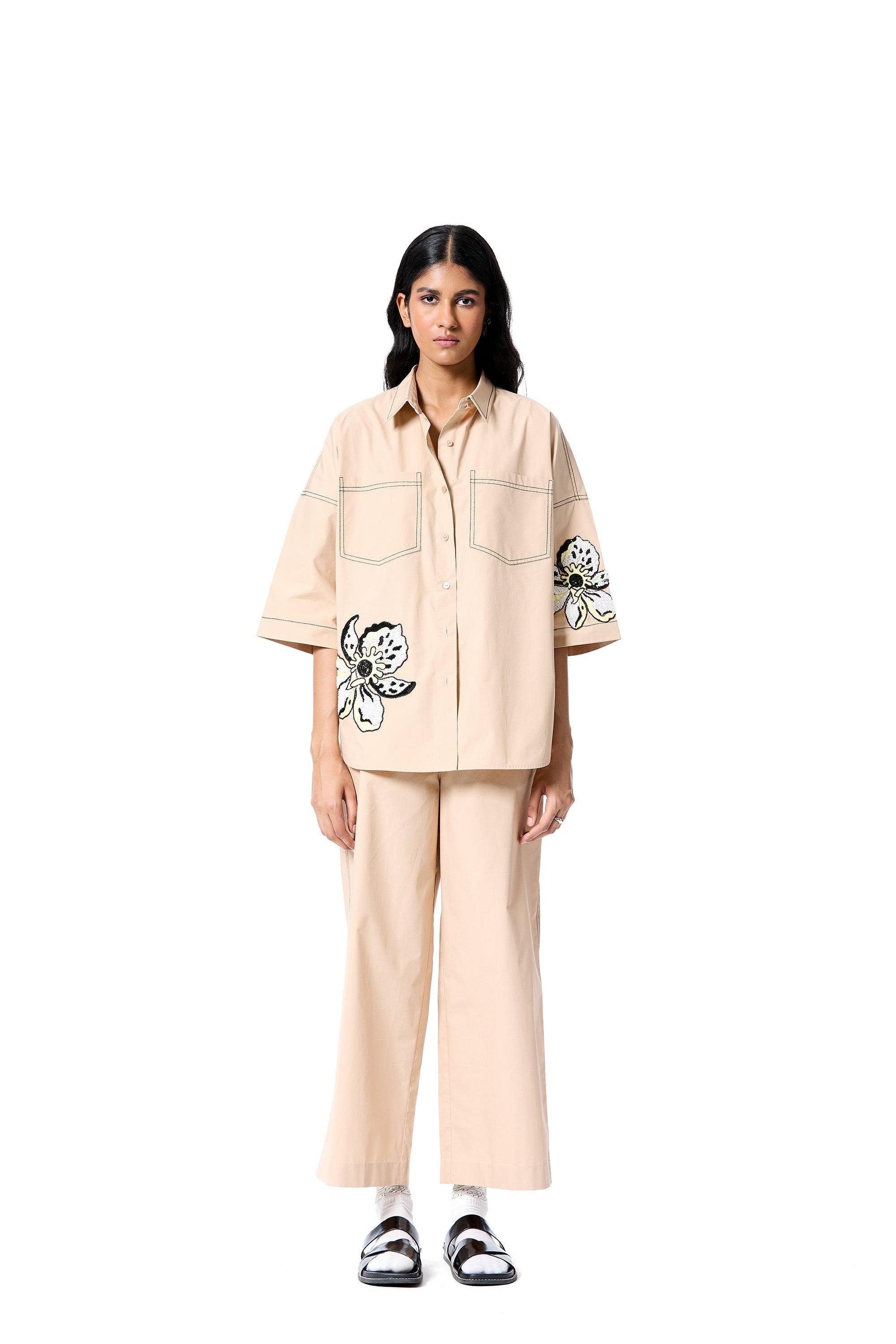 IRIS STEM' SHIRT - Kanika Goyal Label