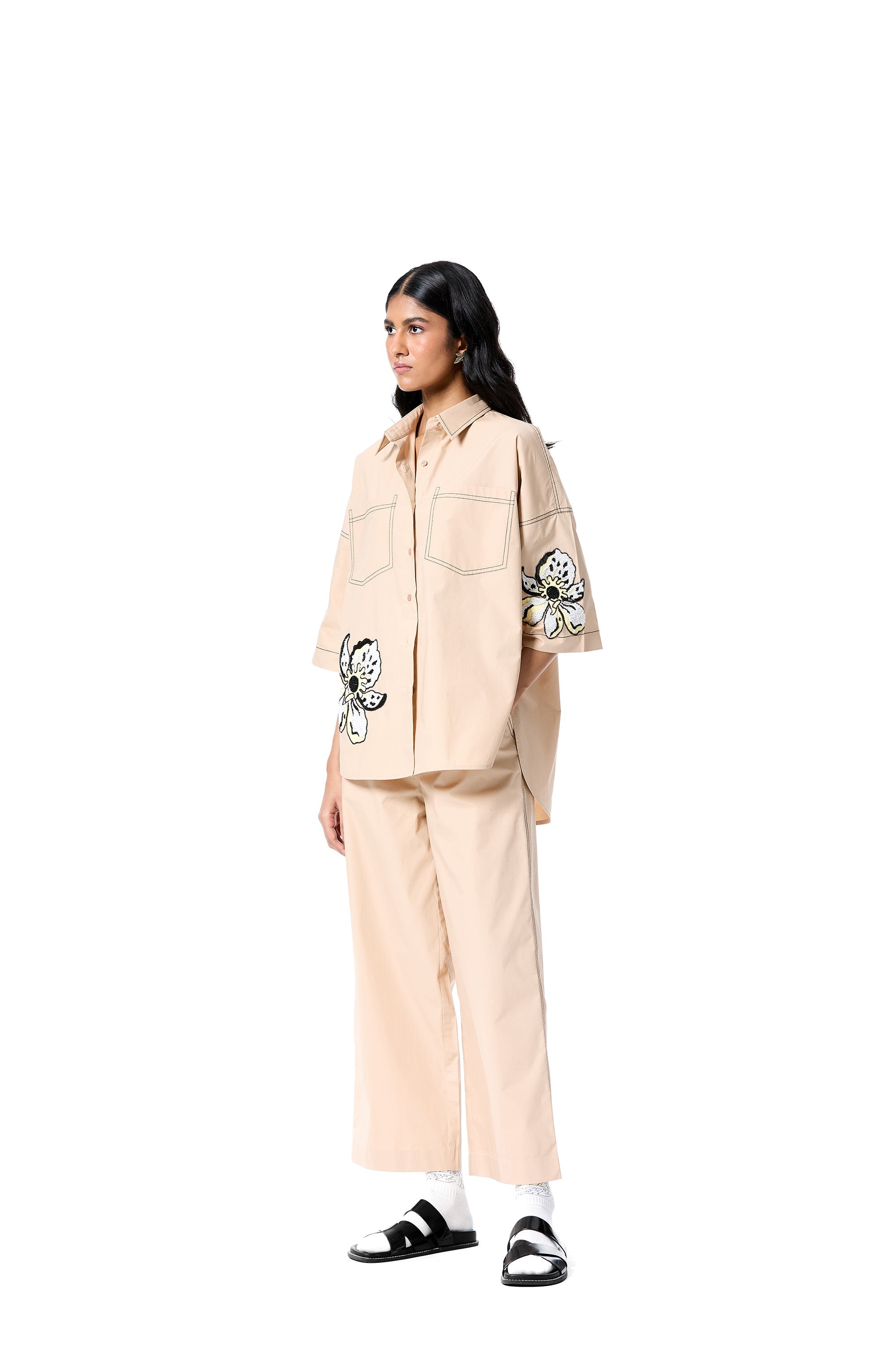 IRIS STEM' SHIRT - Kanika Goyal Label