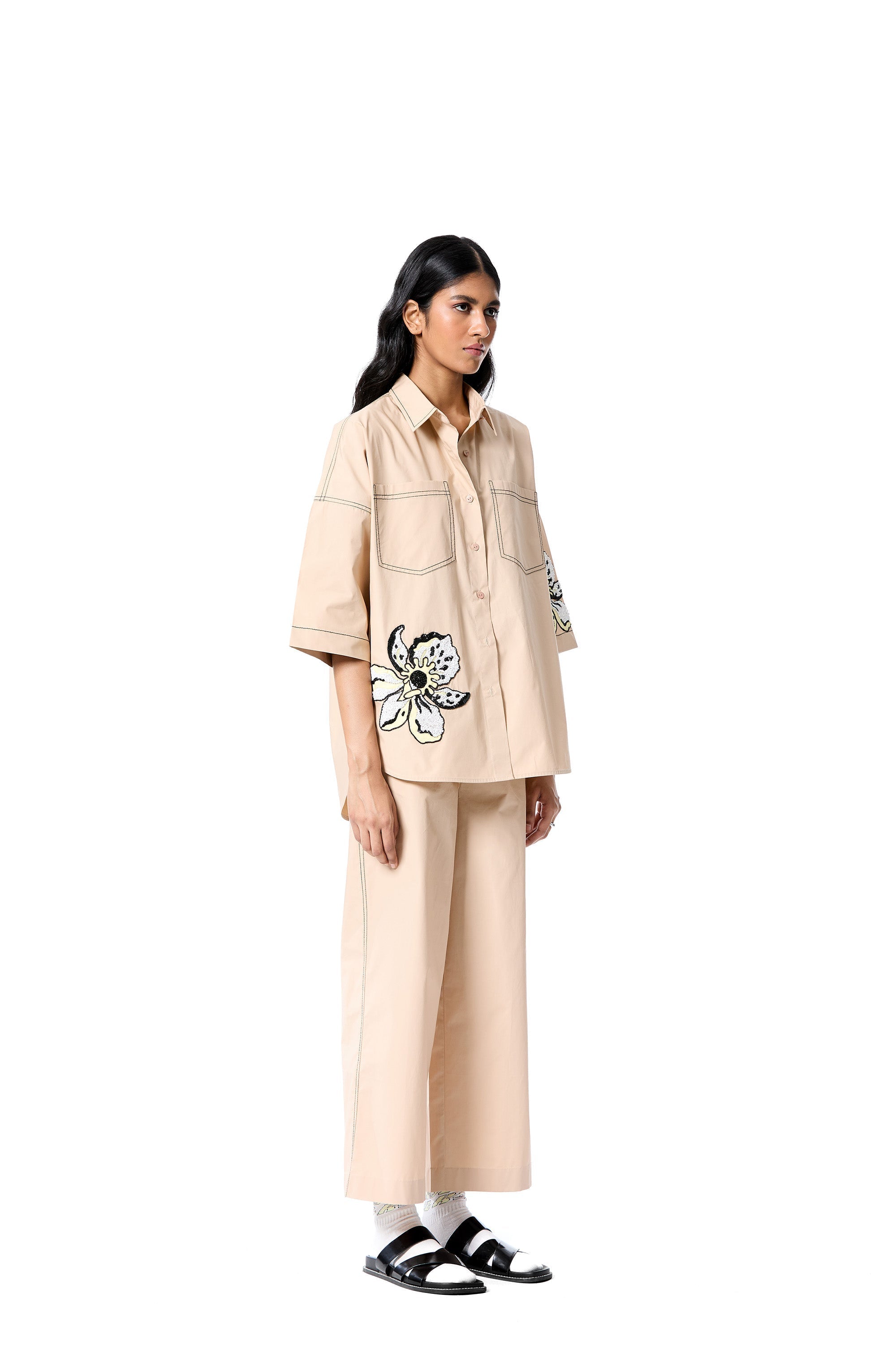 IRIS STEM' SHIRT - Kanika Goyal Label