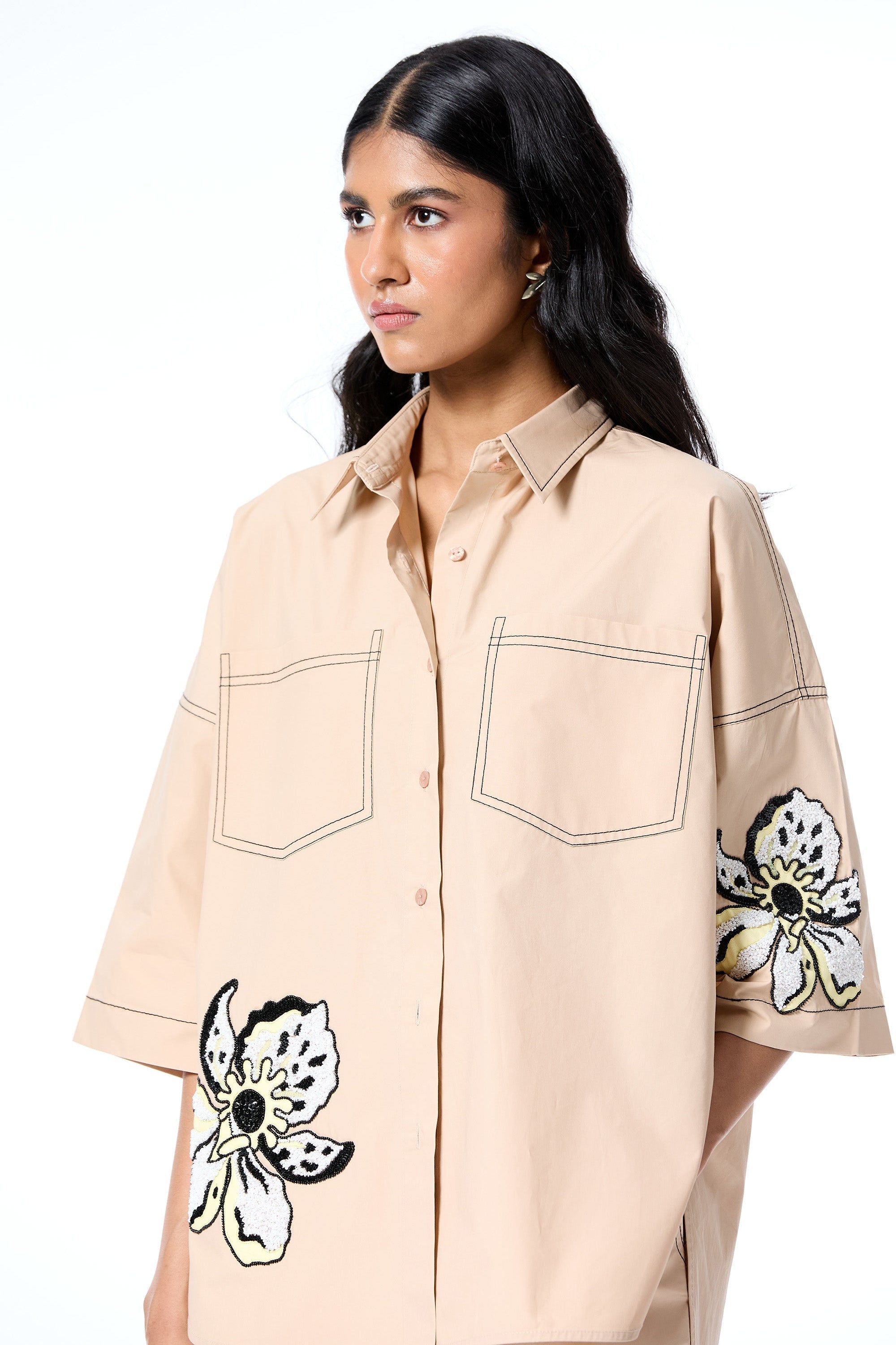 IRIS STEM' SHIRT - Kanika Goyal Label