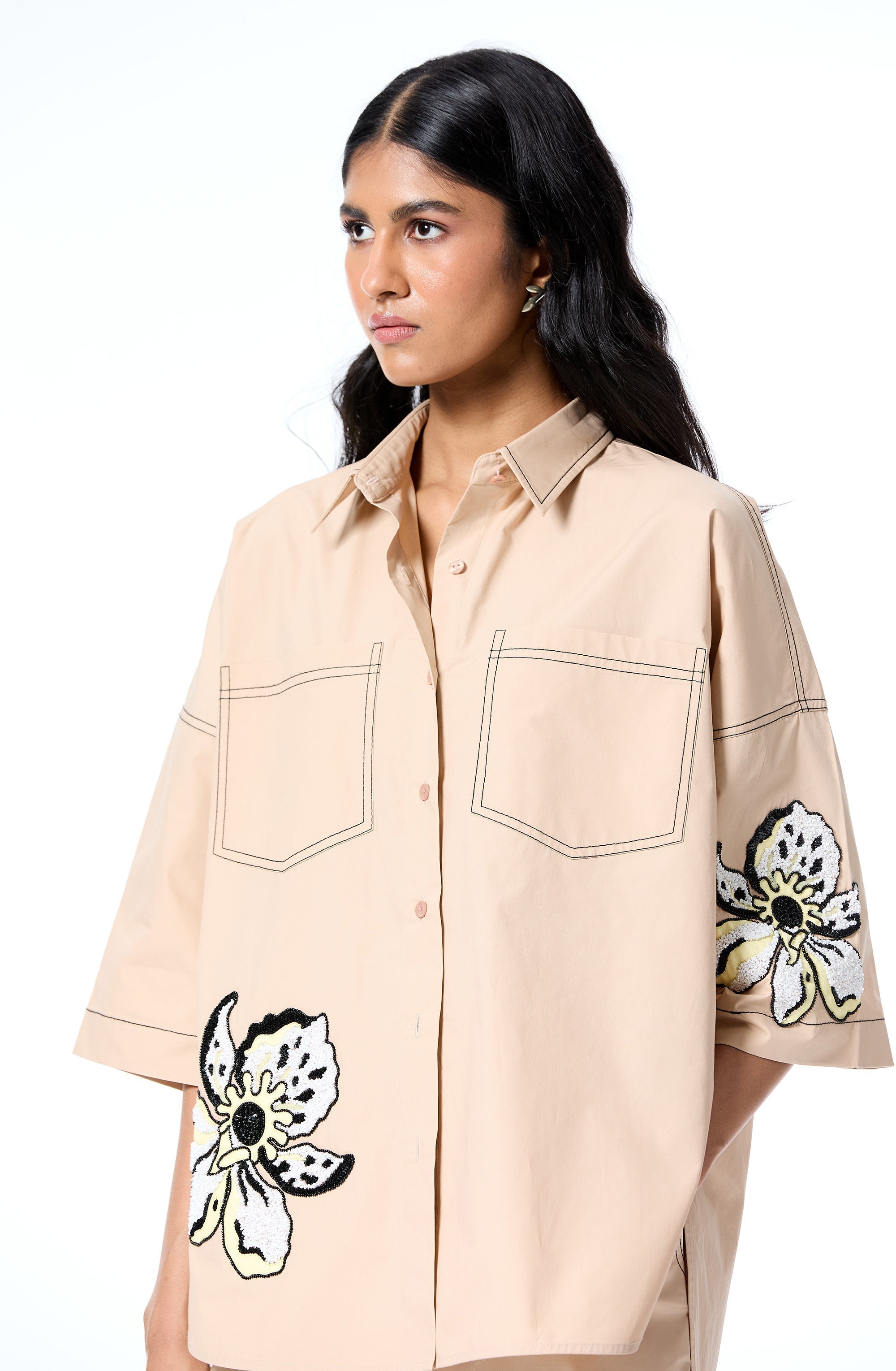 IRIS STEM' SHIRT - Kanika Goyal Label