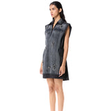 IRON HALO DENIM DRESS - Kanika Goyal Label