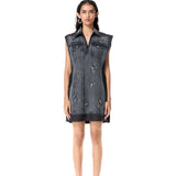 ‘IRON HALO’ DENIM DRESS - Kanika Goyal Label