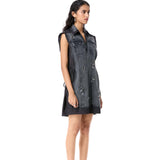 IRON HALO DENIM DRESS - Kanika Goyal Label