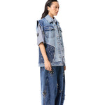 IRON HALO DENIM PANTS - Kanika Goyal Label